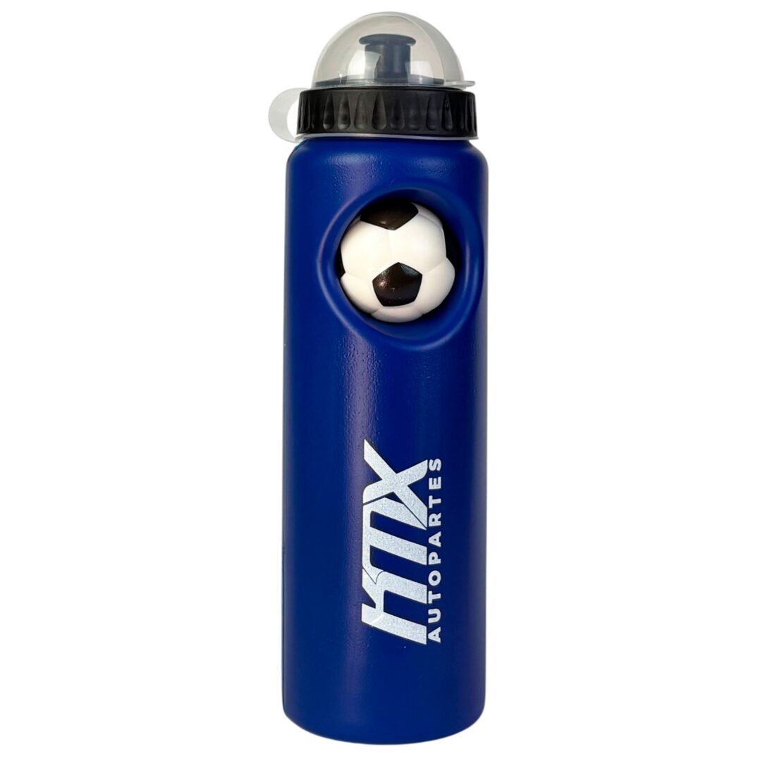 Termo Deportivo con Pelota Anti-estrés Removible
